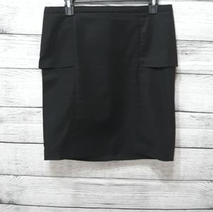 Women's Black Pencil Skirt Size 8